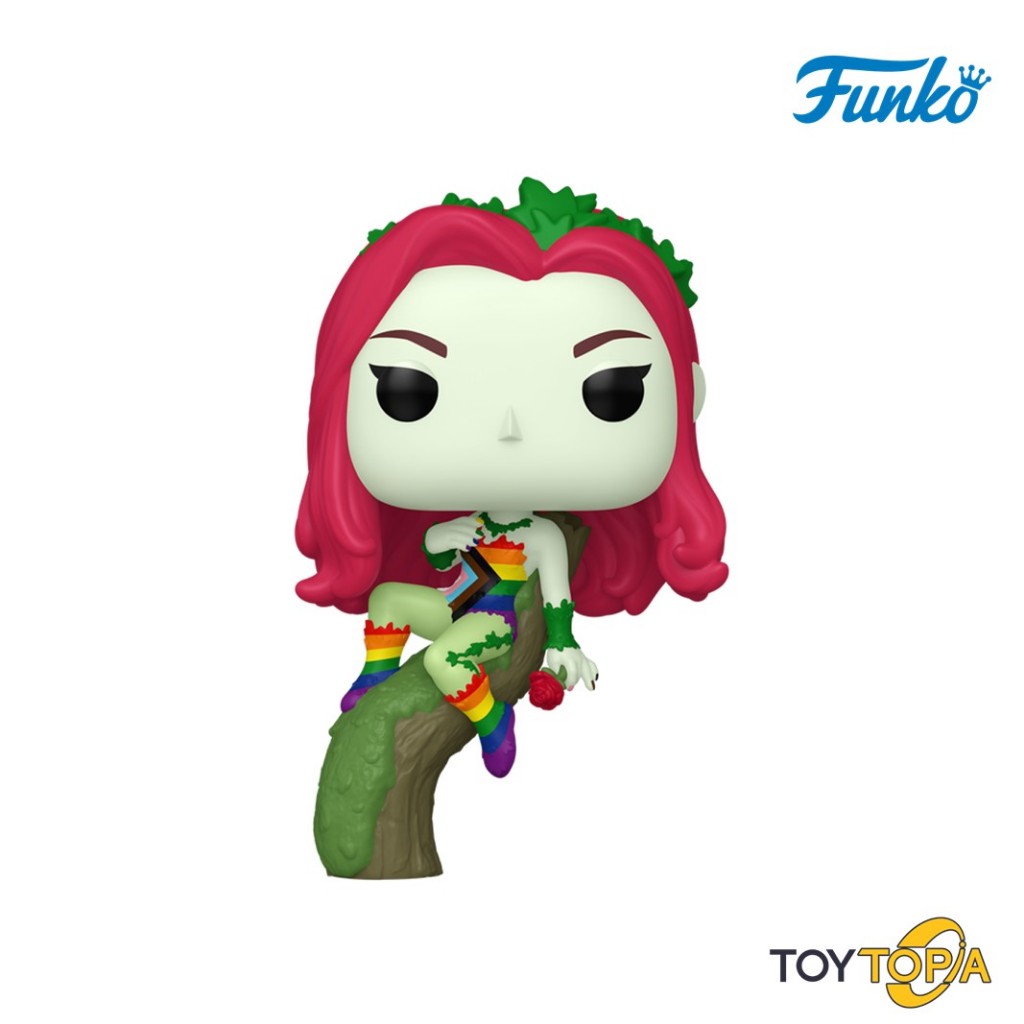 (84151) - Poison Ivy Pride Flag ver. (553) POP! Heroes: DC Comics Pride by Funko
