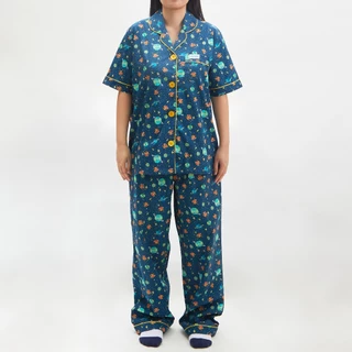 PAUL FRANK ชุดนอนกางเกงขายาวใส่ได้ทั้งชายและหญิง GALAXY PANTS SET 2025