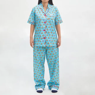 PAUL FRANK ชุดนอนกางเกงขายาวใส่ได้ทั้งชายและหญิง BASIC JULIUS PANTS SET 2025