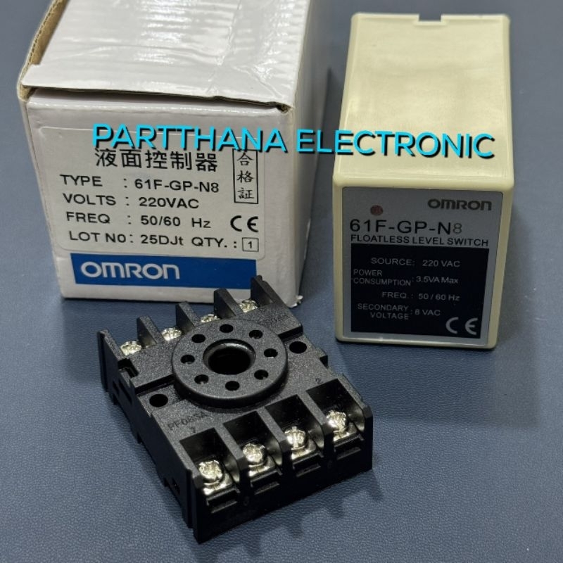 61F-GP-N8 220VAC Floatless OMRON สินค้าพร้อมส่งในไทย🇹🇭🚛