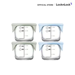 LockLock กล่องแก้วใส่อาหารสำหรับเด็ก Baby Food Container 150 ml. รุ่น LLG058S2