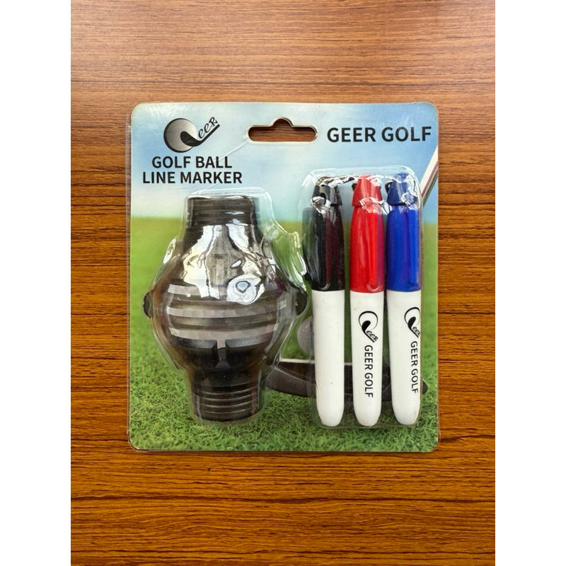 ที่ขีด ลูกกอล์ฟ ตีเส้นลูกกอล์ฟ บล็อกเต็มลูก พร้อม เมจิก ของใหม่✨ - รูปที่ 3