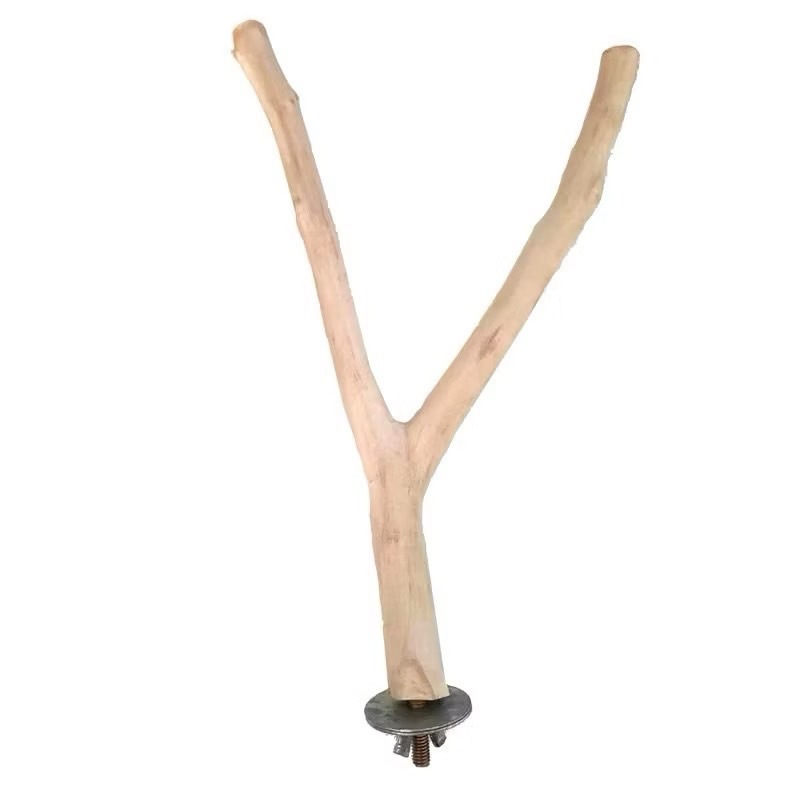 A-34 คอนไม้ คอนนก [แบบตัววายY] ความยาว20-23cm ความหนา 1.5cm