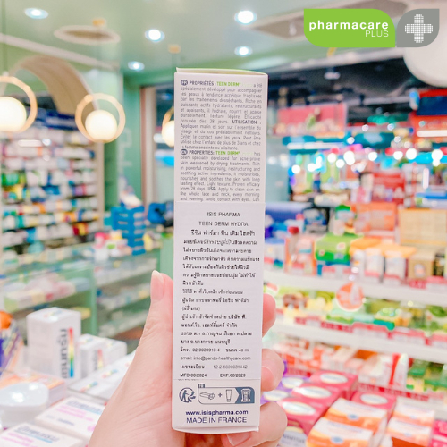✨แท้ ✨ ISISPHARMA TEEN DERM HYDRA 40 ML ราคา ถูกที่สุด ดีลบีเคเค แกลเลอรีภาพที่ 3