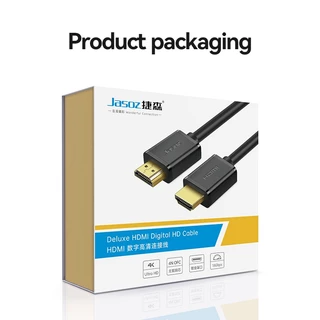 ⚡ส่งจาก กทม⚡Jasoz สาย HDMI 4K Cable ความยาว8-20m รองรับ 4K@60Hz สามารถเชื่อมต่อกับจอมอนิเตอร์และทีวี