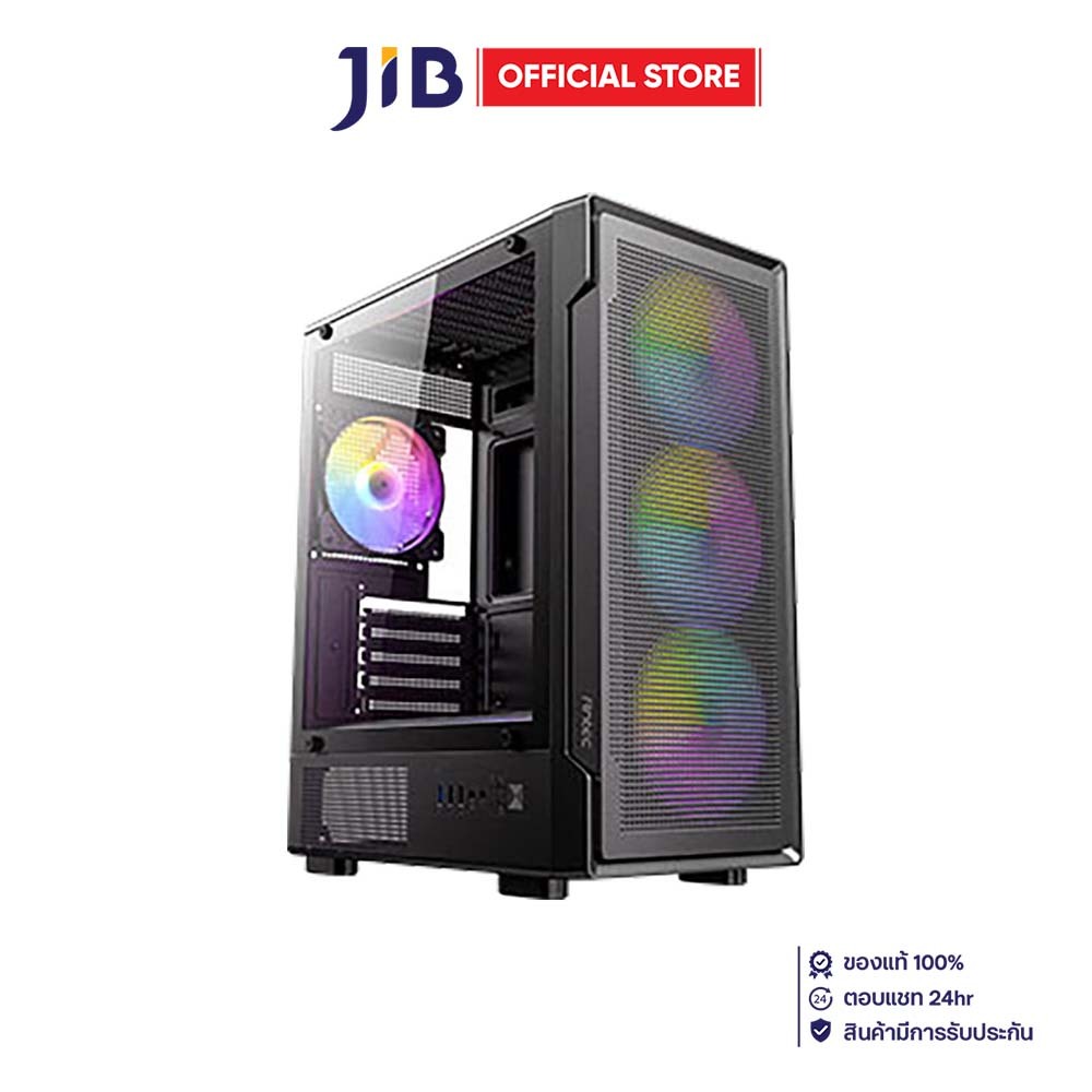 CASE (เคส) ANTEC VX300M ARGB - BLACK MICRO-ATX