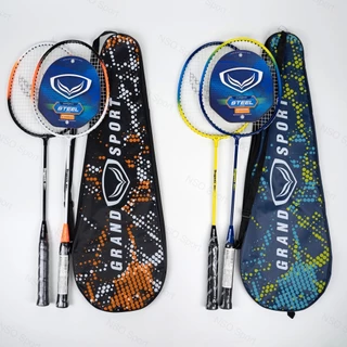 ไม้แบดมินตันแพ็คคู่ Grand Sport รุ่น Dragonic # 372214 แถมฟรี ลูกแบดพลาสติกเกรดA