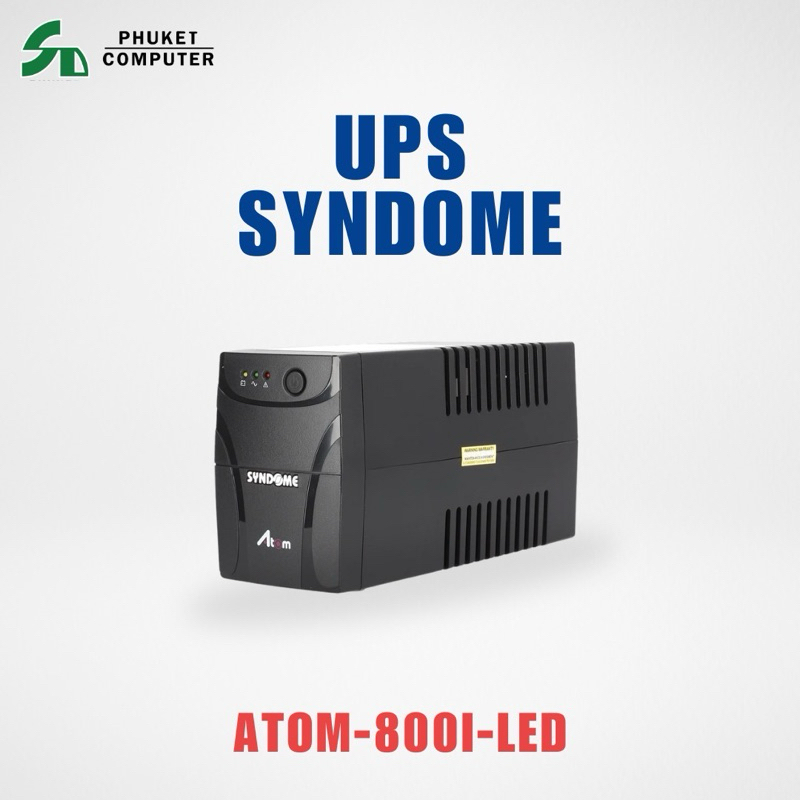 UPS 800VA SYNDOME Atom-800I-LED