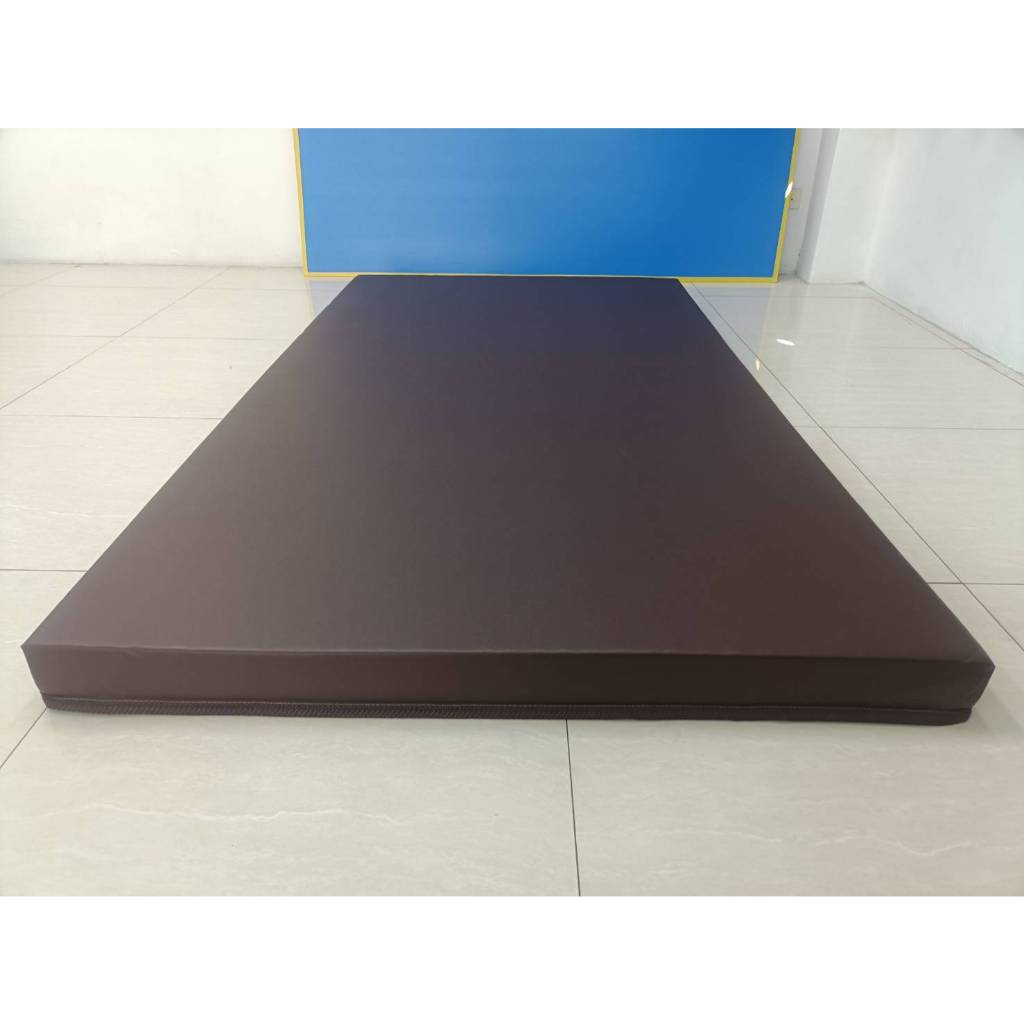 ที่นอน PVC หนังเทียม ยางพีอีขนาด 3 ฟุต 3.5ฟุต ความหนา 1 นิ้ว 2 นิ้ว 3 นิ้ว แบบไม่พับ แข็งแรง ทนทาน - รูปที่ 5