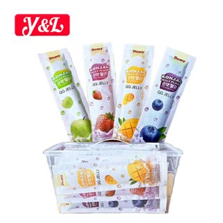 เยลลี่ซอง พุดดิ้งบุก ชานมไข่มุก โค้ก ผลไม้รวม  (1กล่องมี30ซอ…