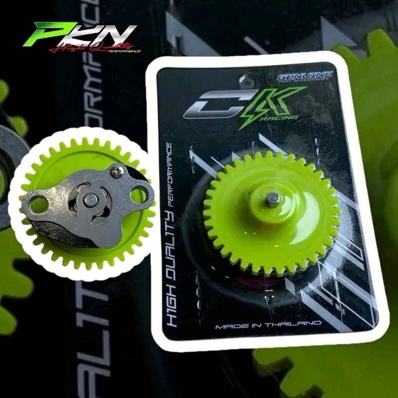 ปั๊มน้ำมันเครื่องแต่ง LEAD / PCX160 / GIORNO เฟืองเขียว งานCK
