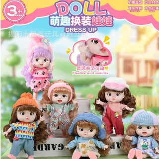 28cm ตุ๊กตาร้องเพลงได้ ตุ๊กตาBJD ตุ๊กตาเจ้าหญิงมีเสียงเพลง 30ซม. ขยับได้หลายท่า (ได้ตุ๊กตาพร้อมชุด แถมแว่นตา+แถมกล่อง )