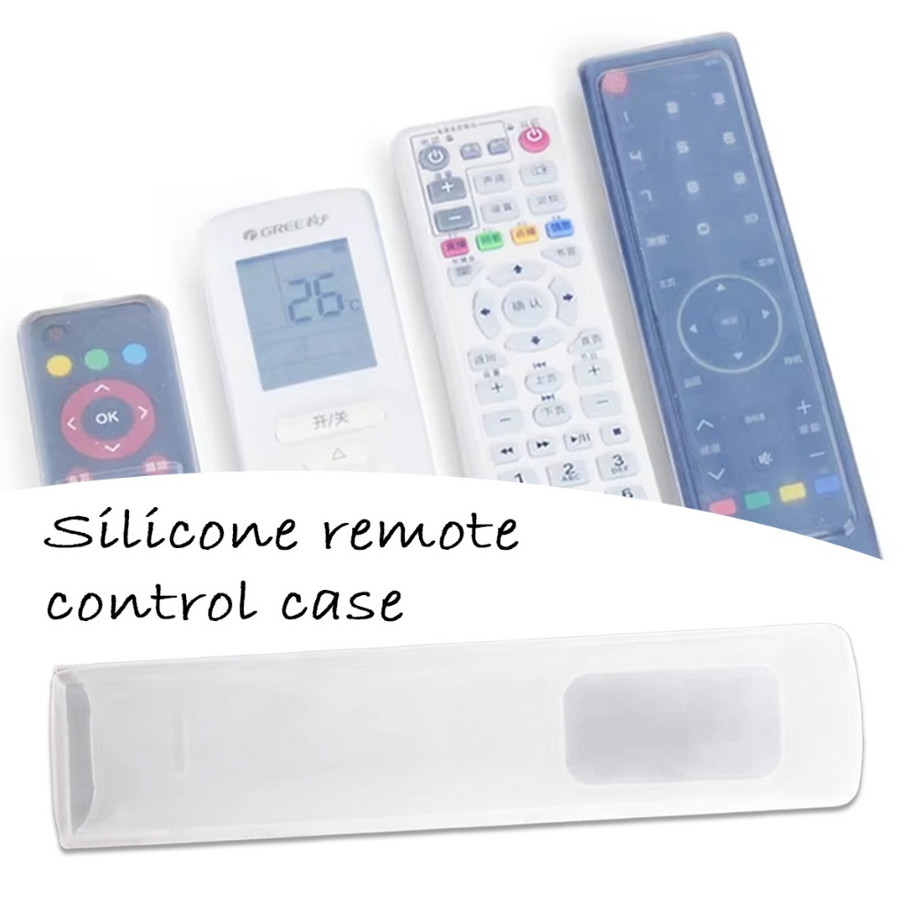 ของมาใหม่！ปลอกซิลิโคนรีโมททีวี แอร์ กันฝุ่น ซองไส่รีโมท สามขนาดให้เลือก - รูปที่ 3
