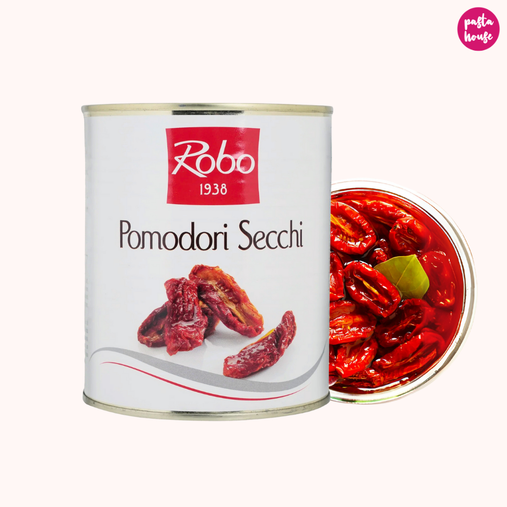 Robo Sun Dried Tomato 750g มะเขือเทศแห้งในน้ำมันดอกทานตะวัน