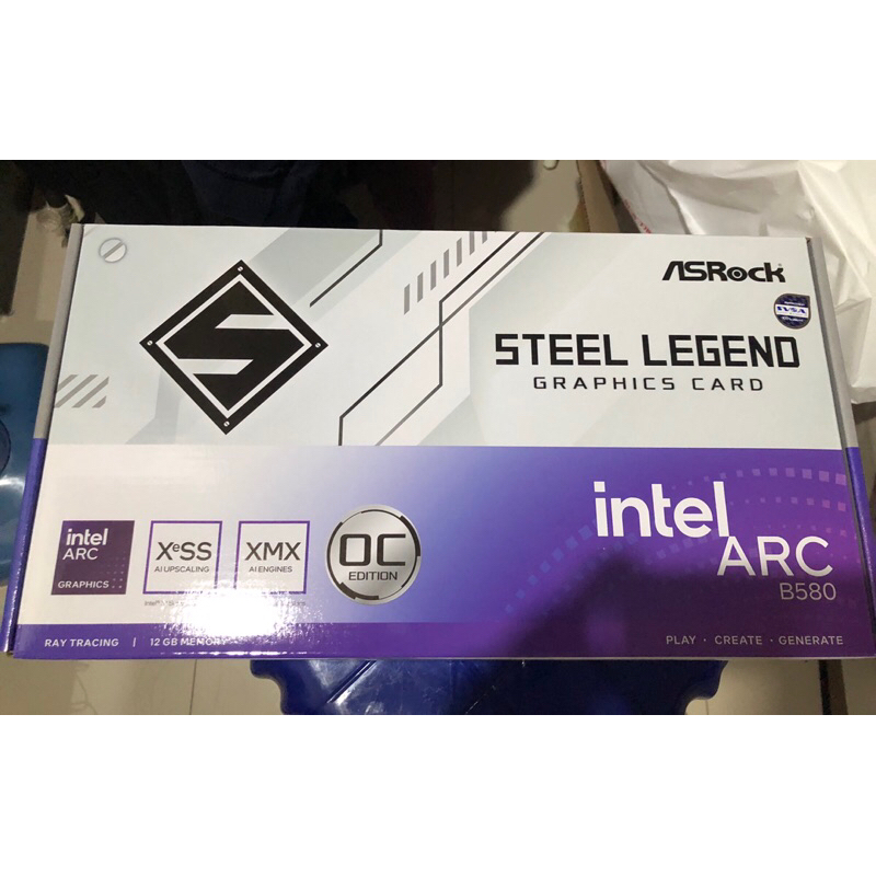VGA card Intel Arc B580 Steel Legend 12GB OC มือสอง ประกันเดินเดือนเมษ68