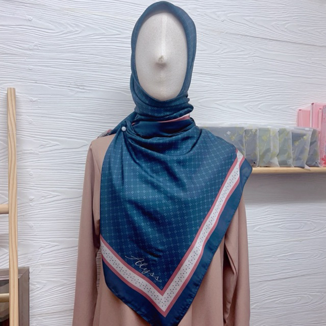 [หลุด QC] ผ้าคลุม ฮิญาบคอตตอนซิลค์ Alyss Maysaa Series