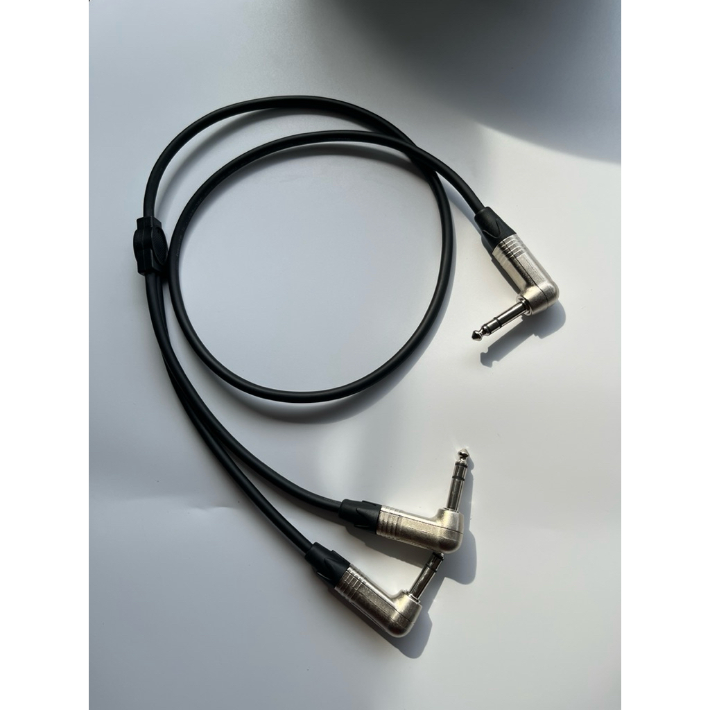 สายy trs 1Lออก2 ตรง/งอ ทำจากสายชีลสเตอริโอของDynacomหัวของLidgeทั้งชุด - รูปที่ 5