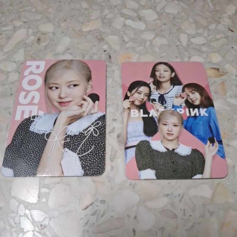 การ์ดBLACKPINK X OREO ของสะสม