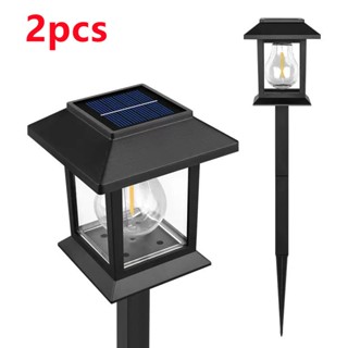 ไฟปักสนาม ไฟLED ไฟสนาม ไฟโซล่าเซลล์ โคมไฟตกแต่งสนามหญ้า ไฟทา…