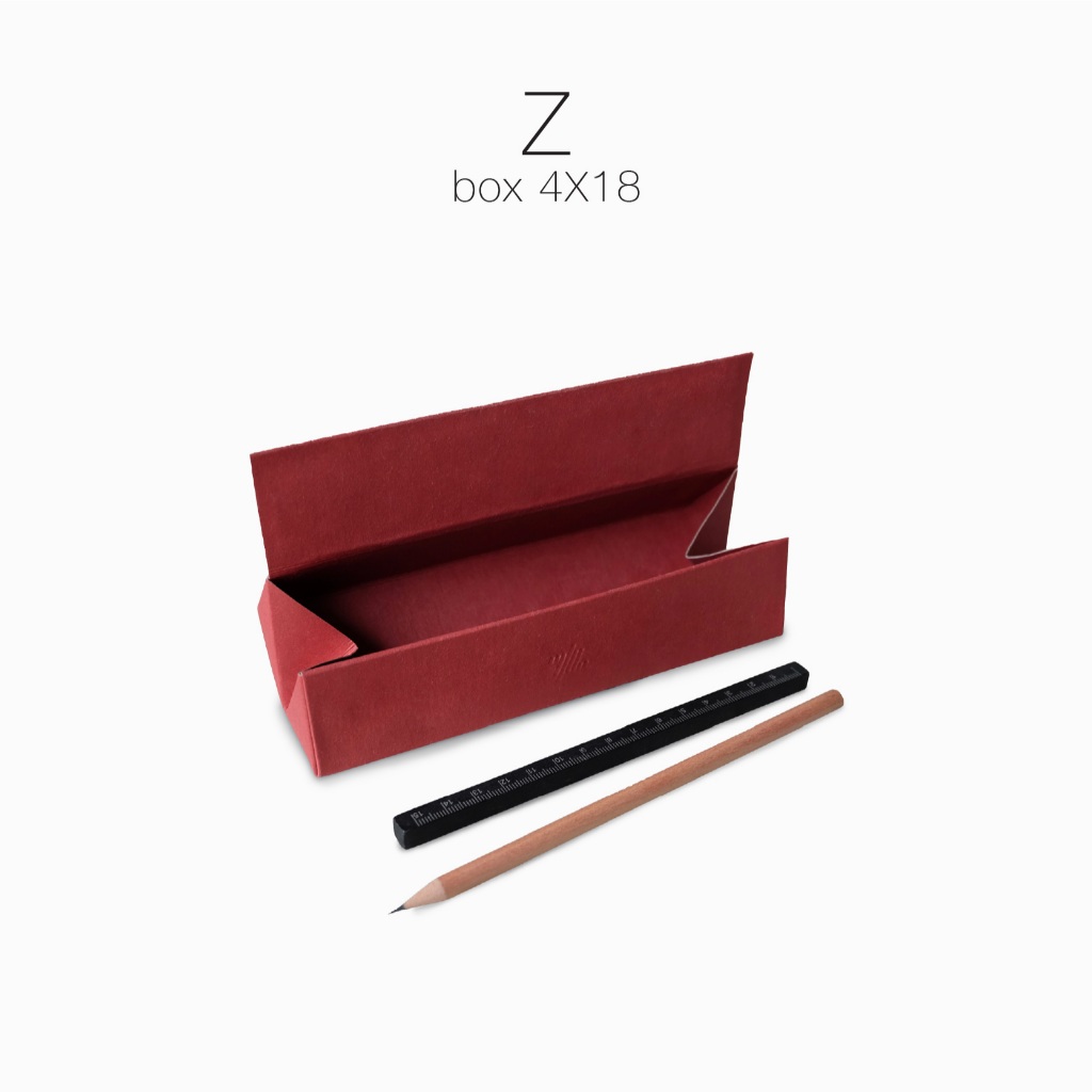 labrador Z box 4*18 กล่องดินสอเซลลูโลสไฟเบอร์ (ZNS016)