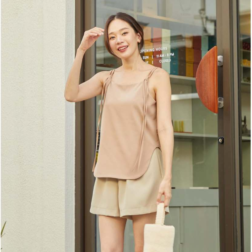 Janun studio ♡🙂☆ [มือ2] brunch top / cookie dough