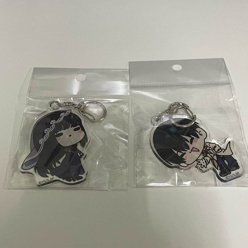 (พร้อมส่ง/ของแท้) พวงกุญแจ Sakamoto days - Osaragi & Nagumo โอซารางิ นางุโมะ Mochocho acrylic keycha