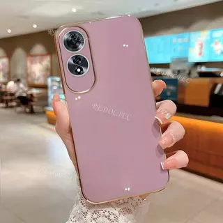 เคสโทรศัพท์ Oppo A6T A6 A6X A6Pro A5I A3 A3X A5Pro A3Pro A60 A78 A38 A58 A18 A17 A17K A98 Reno7z 8z A5 A9 2020เคสขอบตรง