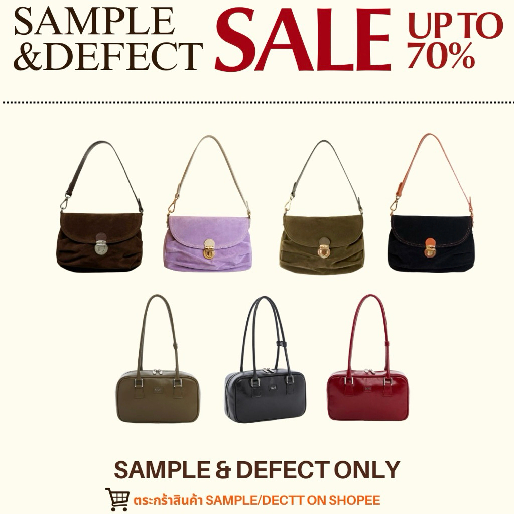 Sample/defect กระเป๋า Signy