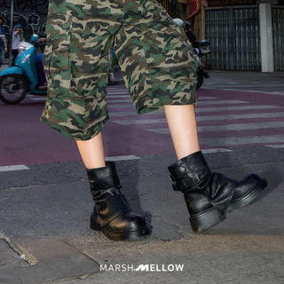 XENA BOOTS - MARSHMELLOW รองเท้าบูธสายแฟชั่นคอมพลีทได้ทุกลุค