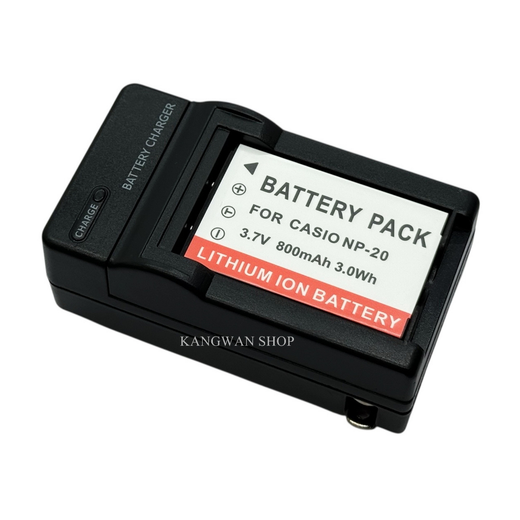 CNP-20 \ CNP20 \ NP20 Battery and Charger For Casio EX-Z7,Z8,Z11,Z60,Z70,Z75,M1,M2,M20,S1,s2,S3S100,S500,S600,S770,S880 - รูปที่ 5
