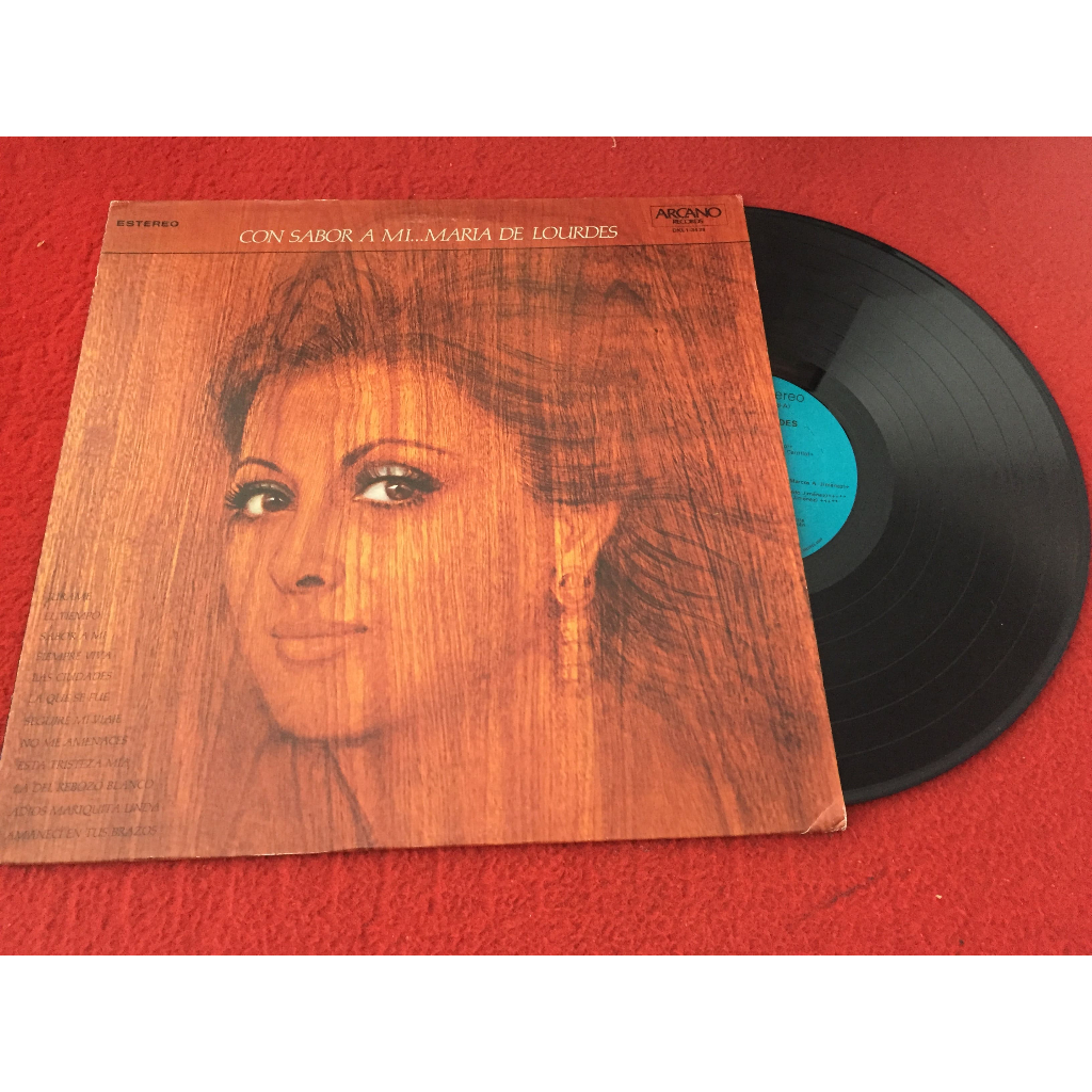 Maria De Lourdes – Con Sabor A Mi ขนาด 12 นิ้ว LP B191
