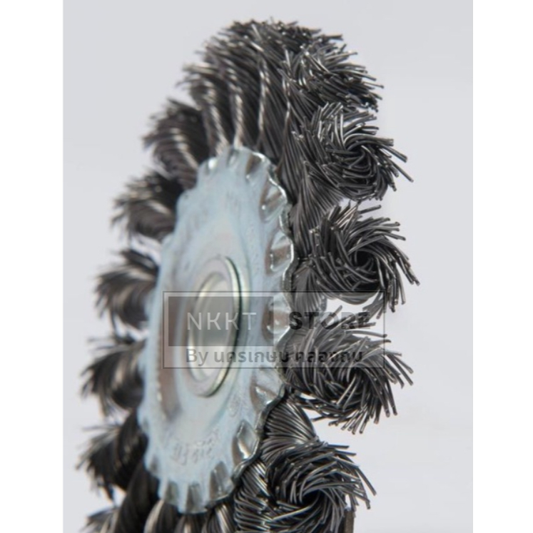 มีตัวเลือก แปรงลวด ถักเปีย ขนาด 4 และ 7 นิ้ว เหล็กเงา และ สแตนเลส RT-0401 RT-0402 RT-0701 SUMO แท้ - รูปที่ 4