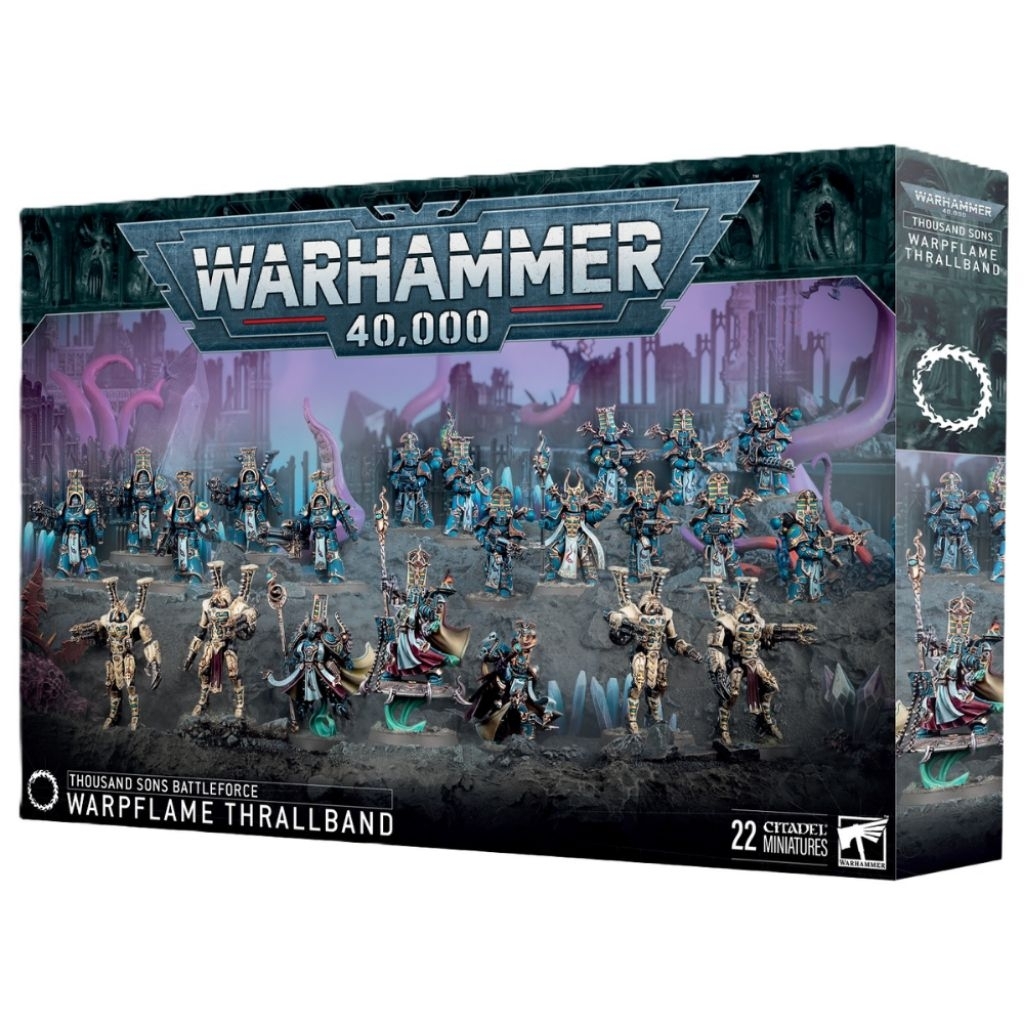 พร้อมส่ง WARHAMMER 40K: Thousand Sons Battleforce: Warpflame Thrallband