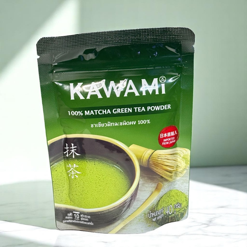 KAWAMI (มัทฉะแท้ 100%) ขนาด 40g.