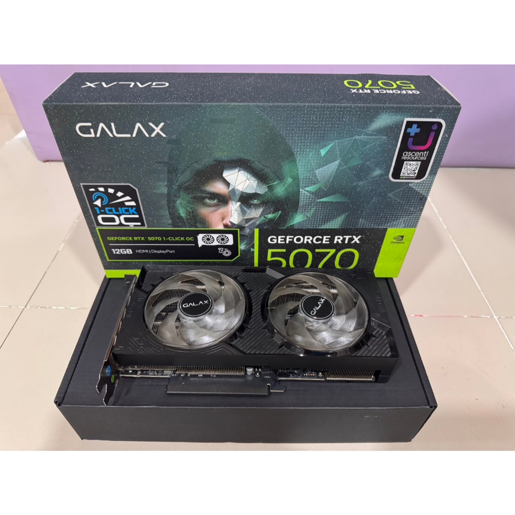 RTX5070 Galax 1-Click OC มือสอง สภาพเหมือนใหม่