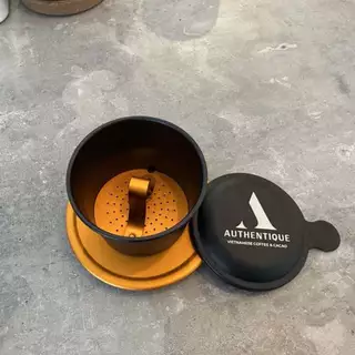 Authentique Vietnam Coffee Phin Filter Black & Orange กาชงกาแแฟดริปเวียดนาม
