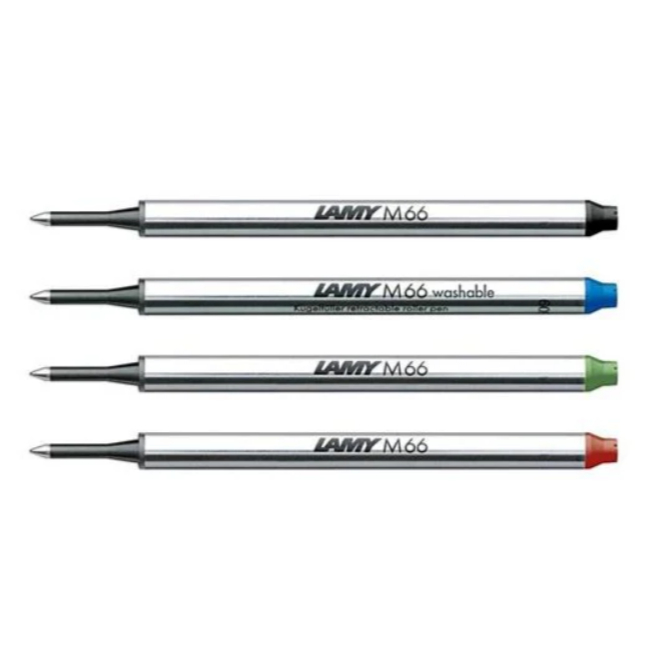 LAMY M66 Blue/Black/Red/Green washable (ไส้ปากกาลามี่ สีน้ำเงิน, ดำ, แดง, เขียว)