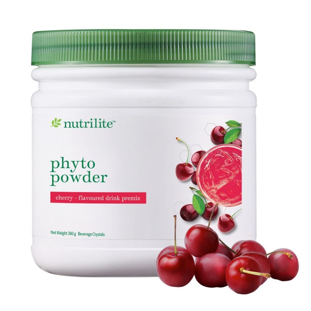 ของแท้ 💯 Amway Nutrilite PhytoPOWDER Cherry นิวทริไลท์ ไฟโตพาวเดอร์ อะเซโรลา-ซี รสเชอร์รี่และรสส้ม