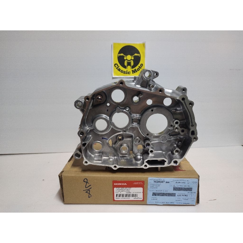 แคร้งขวา W125 i 2005-2007 สตาร์ทมือ แท้HONDA✅ (11100-KPH-700)