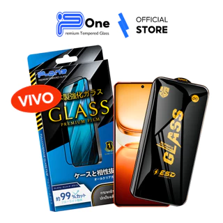 [🇯🇵OG P-One] ฟิล์มกระจก Vivo เต็มจอใส T5 lite 5G v70 X300FE iqoo z9 5g v20 pro v19 v25 v50 lite z9x 5g