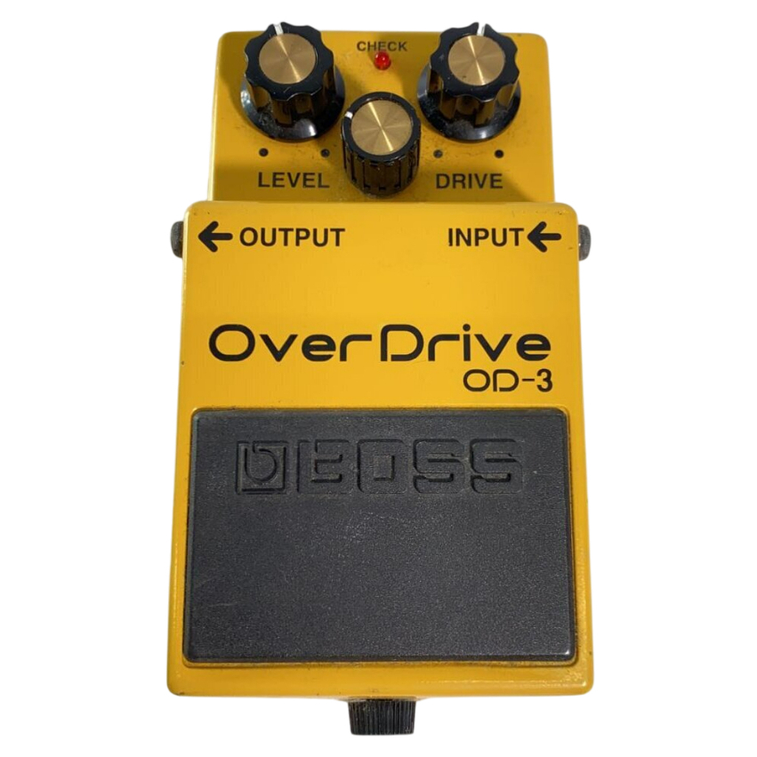 เอฟเฟคกีตาร์มือสอง BOSS OD-3 OVERDRIVER DISTORTION  สภาพสวยๆ กริ๊ป พร้อมใช้งาน
