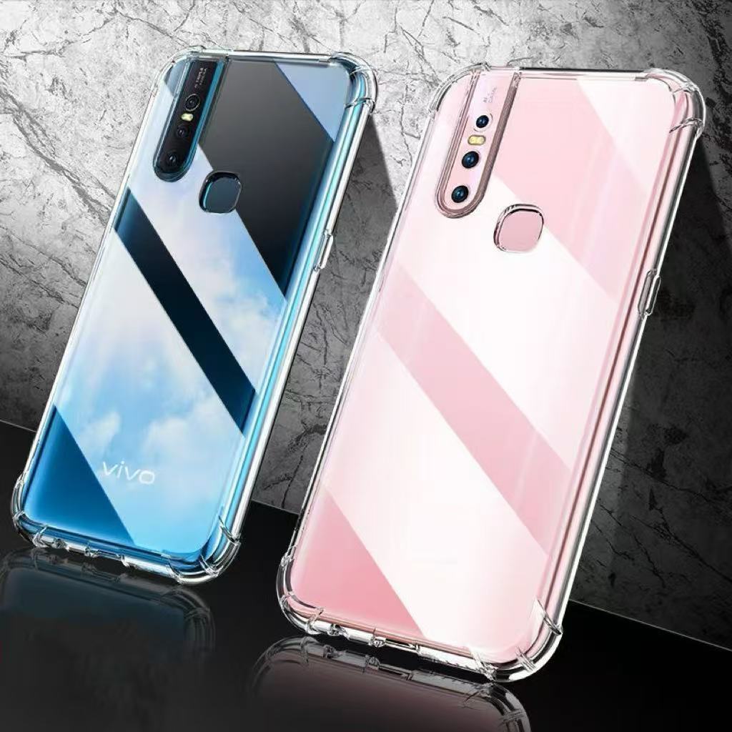 เคสใส กันกระแทก สำหรับ Vivo S1 S1Pro Y01 Y02S Y02T Y15S Y19 Y53 Y55 Y76 Y81 Y81i Y95 V5 Y67 CASE TPU ใส นิ่ม