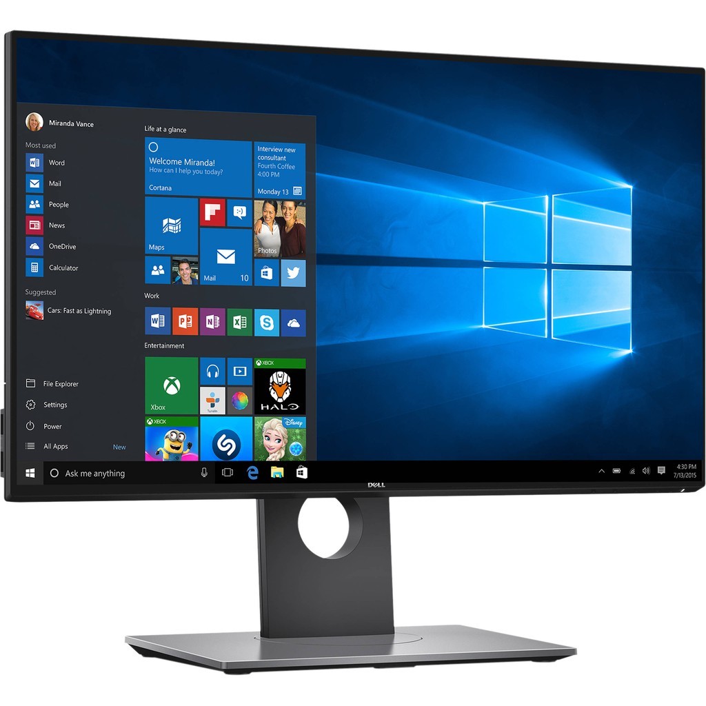 จอคอม อดีตศูนย์ไทย ✅  DELL MONITOR (จอมอนิเตอร์) U2417H 24" IPS 60Hz  ✅ ขนาดจอ 24 นิ้ว