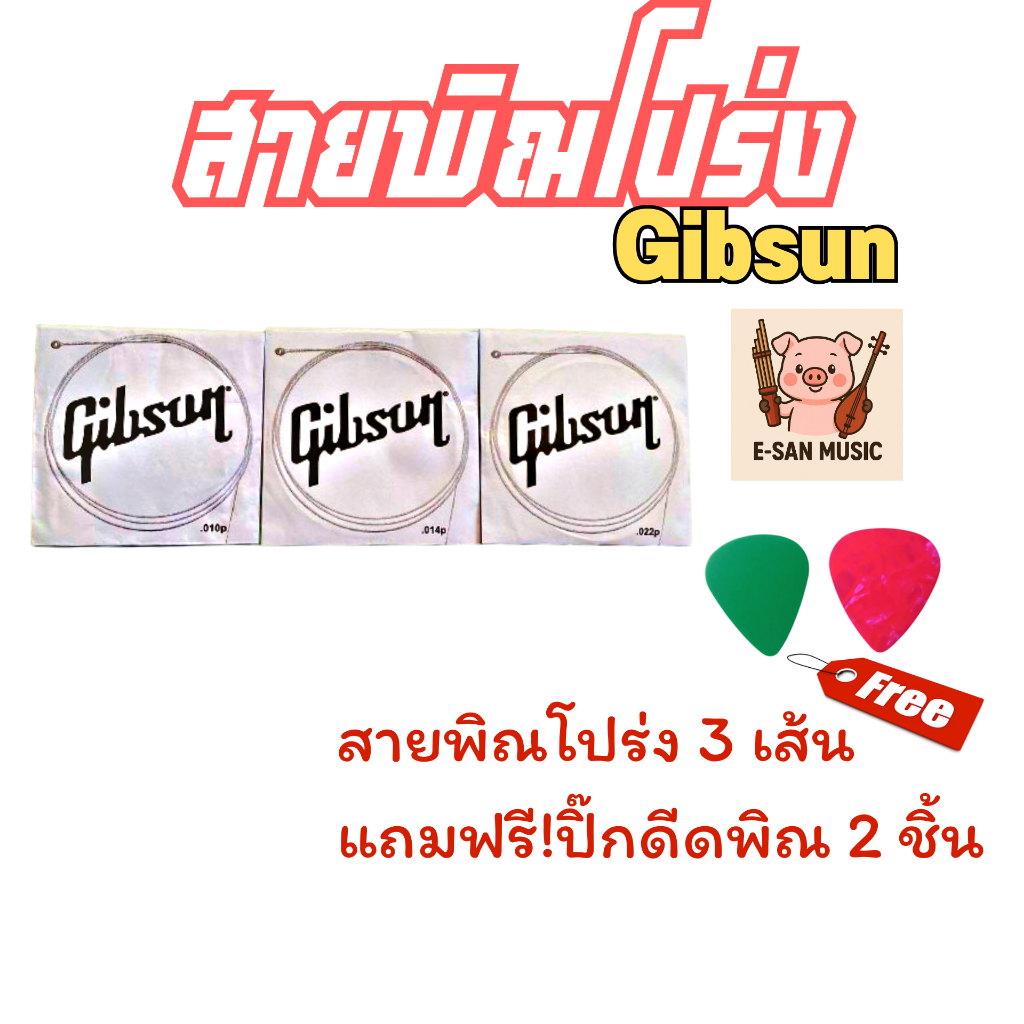 สายพิณโปร่งกิ๊ฟสัน Gibson