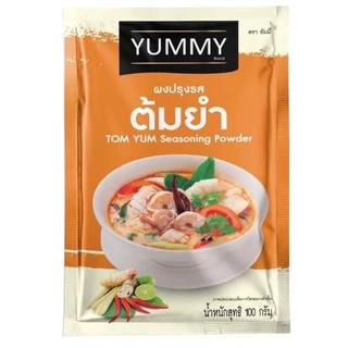 YUMMY ยัมมี่ ยัมมี่ ยัมมี่ ผงปรุงรส ผงเขย่า 100 กรัม มีฮาลาล หลายรสชาติให้เลือก