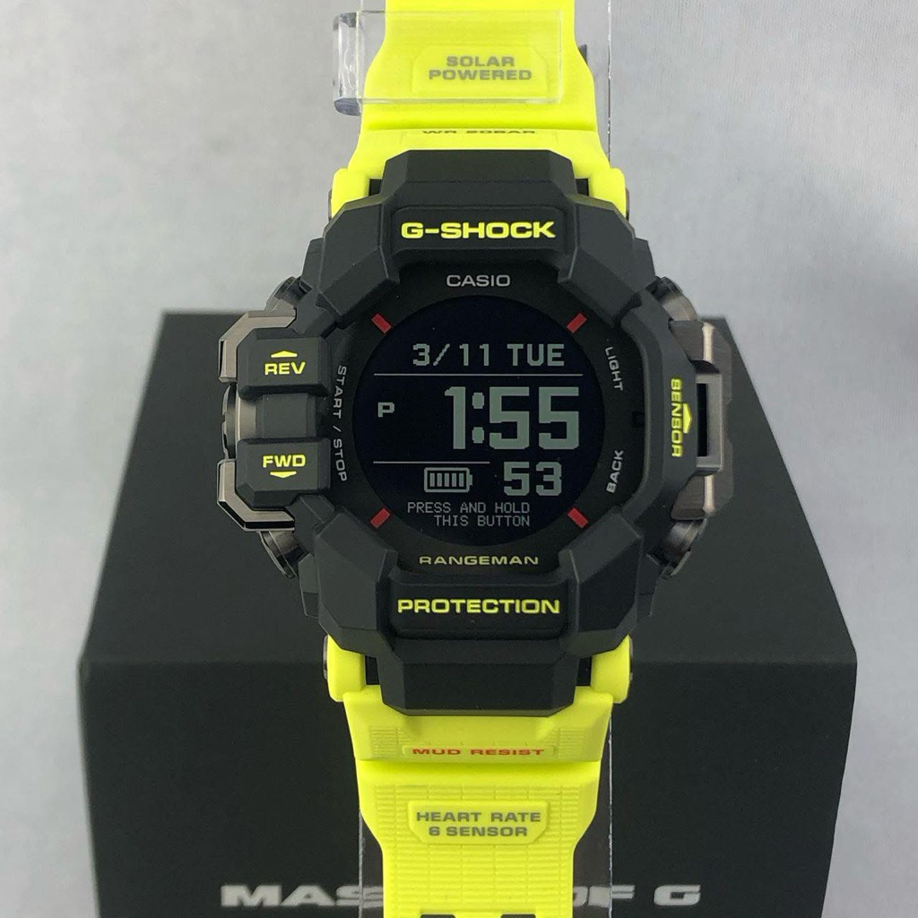 Casio G-Shock นาฬิกาข้อมือ สายเรซิ่น รุ่น GPR-H1000RY-1A9