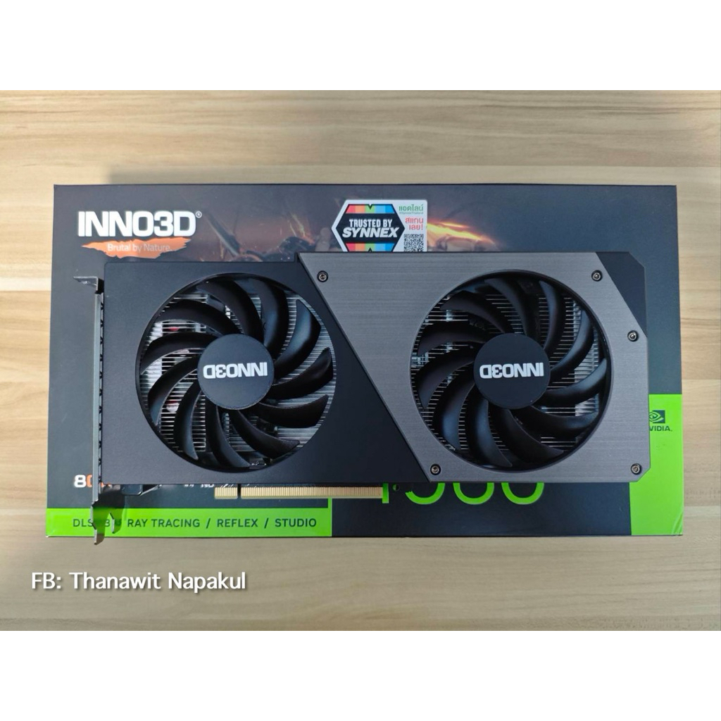 RTX 4060 INNO3D 8GB GDDR6 (มือสอง มีประกัน)
