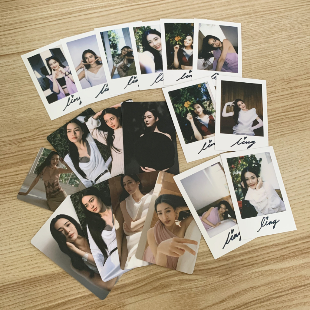 หลิงหลิง โฟโต้การ์ด โพลารอยด์ จากนิตยสาร LIFESTYLE - Lingling Kwong