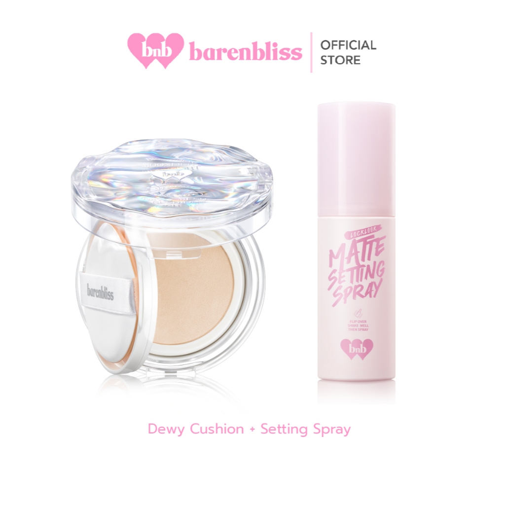 bnb barenbliss [Set] Dewy Cushion + Setting Spray