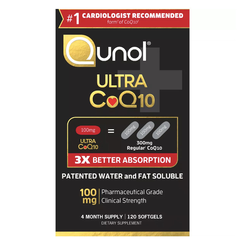 Qunol Ultra CoQ10 โคคิวเทน ดูดซึมดีกว่า 3x ขายดี#1 จาก USA